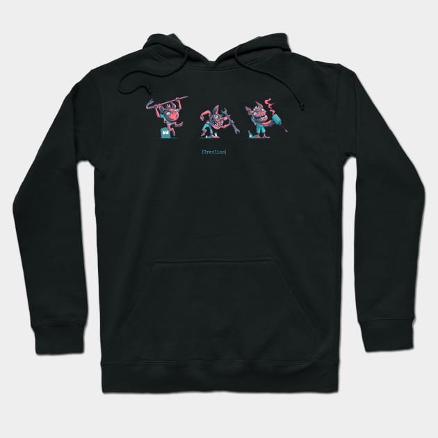 Gremlins Hoodie by kyl_armstrong